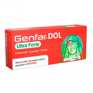 GENFARDOL ULTRA FORTE X10tab