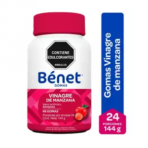 GOMAS BENET VINAGRES DE MANZANA X48un