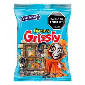 GOMAS GRISSLY HALLOWEN X50 X300g