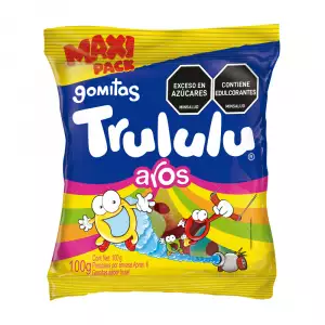 GOMAS TRULULU MAXI PACK AROS X100g