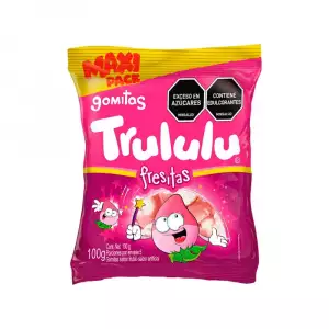 GOMAS TRULULU MAXI PACK FRESITAS X100g