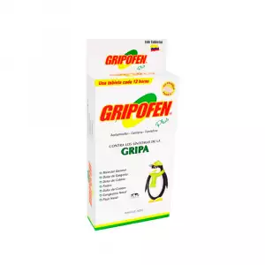 GRIPOFEN PLUS X5 TABLETAS