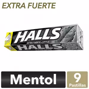 HALLS EXRASTRONG  X25.2grm