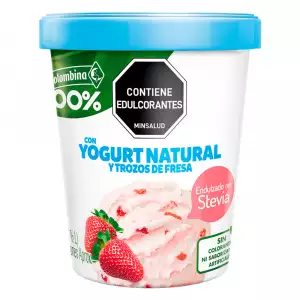HELADO COLOMBINA YOGURT NATURAL FRESA X300g