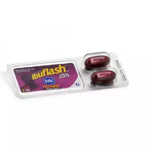 IBUFLASH MK ULTRA FORTE X1 SOBRE X2 CÁPSULAS