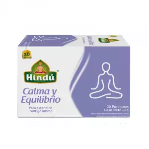 INFUSION HINDÚ CALMA EQUILIBRIO X20 SOBRES