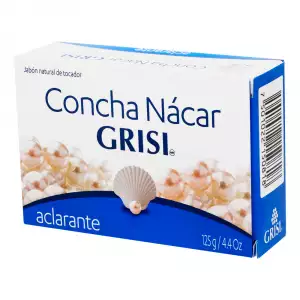 JABÓN BARRA CONCHA DE NACAR GRISI X125g