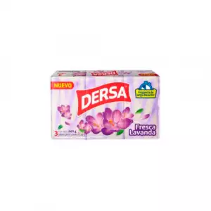JABÓN BARRA DERSA FRESCA LAVANDA X3 X220g