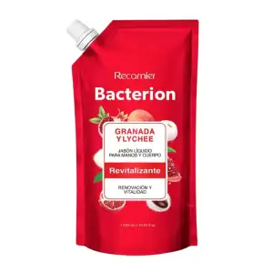 JABÓN LIQUIDO BACTERION GRANADA LYCHEE X1000ml