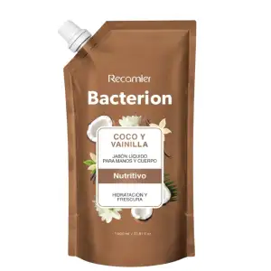 JABÓN LIQUIDO BACTERION VAINILLA Y COCO X1000ml