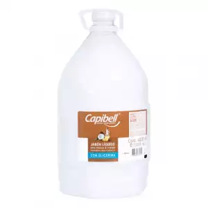 JABÓN LIQUIDO CAPIBELL COCO Y VAINILLA X4000ml