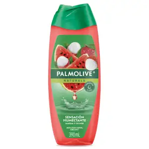 JABÓN LÍQUIDO CORPORAL PALMOLIVE CREMOSO SANDIA Y LYCHEE X390ml