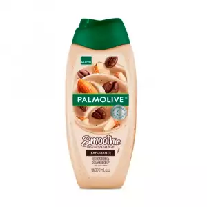 JABÓN LÍQUIDO CORPORAL PALMOLIVE EXFOLIANTE CAFÉ Y ALMENDRA X390ml
