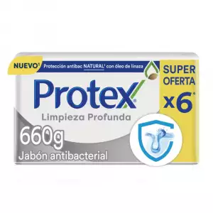 JABÓN PROTEX LIMPIEZA PROFUNDA X6 X110g