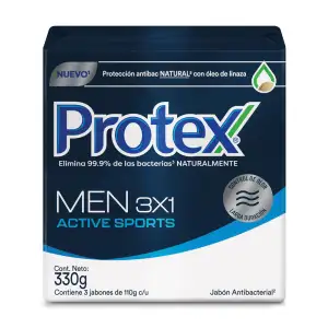 JABON PROTEX MEN X3u X110g