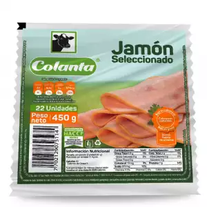 JAMÓN SELECCIONADO COLANTA X450g