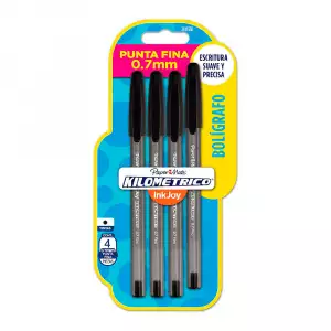 KILOMETRICO PM 100ST NEGRO MAXI GEL X4un