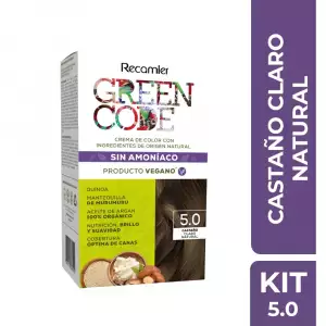 KIT GREEN CODE 5.0 CASTAÑO CLARO NATURAL