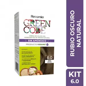 KIT GREEN CODE 6.0 RUBIO OSCURO NATURAL