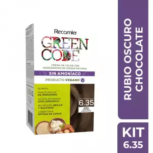 KIT GREEN CODE 6.35 RUBIO OSCURO CHOCOLATE