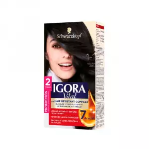 KIT IGORA VITAL 2TUBOS 1-1 NEGRO AZUL