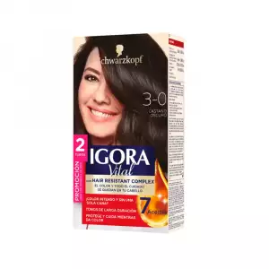 KIT IGORA VITAL 2TUBOS 3-0 CASTAÑO OSCURO