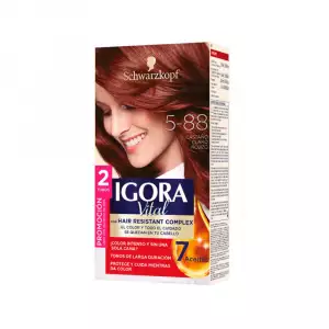 KIT IGORA VITAL 2TUBOS 5-88 CASTAÑO CLARO