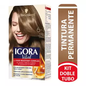 KIT IGORA VITAL 2TUBOS 6-1 RUBIO OSCURO