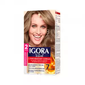 KIT IGORA VITAL 2TUBOS 8-11 RUBIO CLARO