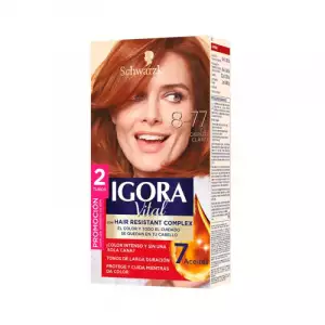 KIT IGORA VITAL 2TUBOS 8-77 COBRIZO CLARO