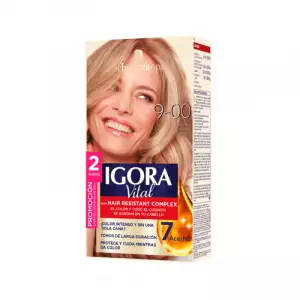 KIT IGORA VITAL 2TUBOS 9-00 RUBIO EXTRA CLARO