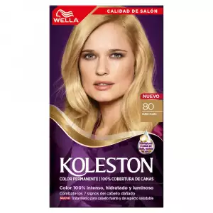 KIT TINTE KOLESTON TONO No. 8.0 RUBIO CLARO