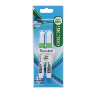 LAPIZ CORRECTOR MINI LIQUIDO PAPER MATE X2