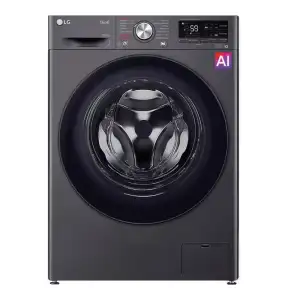 LAVADADORA SECADORA LG 12 KG NEGRA TECNOLOGIA AI