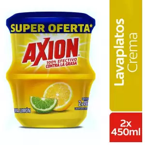 LAVALOZA AXION LIMA LIMON X2 X450g PRECIO ESPECIAL
