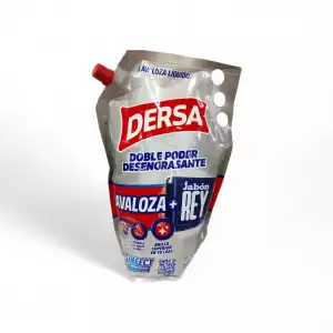 LAVALOZA LIQUIDO DERSA + JABON REY DOYPACK X1500ml