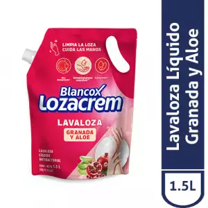 LAVALOZA LIQUIDO LOZACREM GRANADA ALOE X1500ml