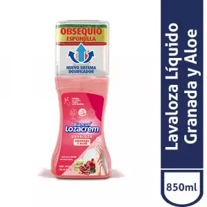 LAVALOZA LIQUIDO LOZACREM GRANADA ALOE X850ml