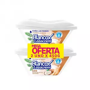 LAVALOZA LOZACREM COCO X2u X450g