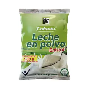 LECHE POLVO ENTERA COLANTA X900g