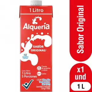 LECHE SABOR ORIGINAL ALQUERIA  X1000ml
