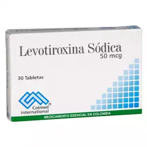 LEVOTIROXINA X50mg COLMED X30tab