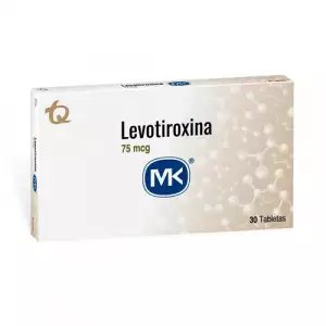 LEVOTIROXINA X75mcg MK X30 TABLETAS