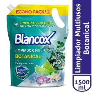 LIMPIADOR BLANCOX BOTANICAL DOYPACK X1500ml