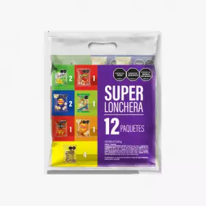 LONCHERA SUPER RICAS COLEGIAL X12 X242g