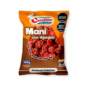 MANI CAROLINA CON AJONJOLI X100g