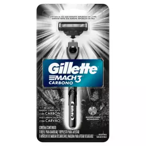 MAQUINA GILLETTE MACH3 CARBON X1u