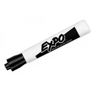 MARCADOR BORRABLE EXPO NEGRO X1un
