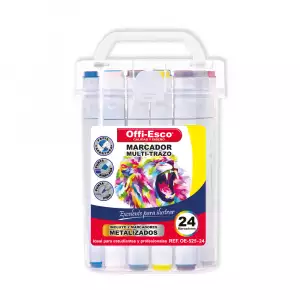 MARCADOR OFFI-ESCO MULTI-TRAZO REFERENCIA 525 X24u