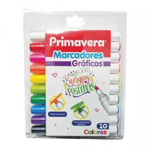 MARCADORES PRIMAVERA GRAFICOS X10u